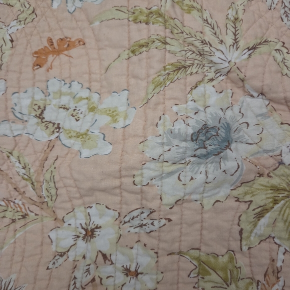 Waverly Cape Coral Quilted Standard Pillow Sham - Picture 3 of 5